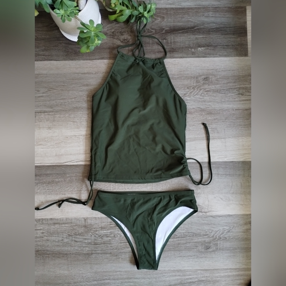 Beachsissi Olive Green Bikini Small
